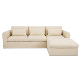 Swift Light Beige Lounge Modular Sectional