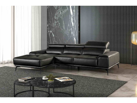 Vadso Black Sectional - Ornate Home
