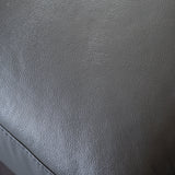 Vadso Dark Gray Leather Match Right Chaise Sectional - Ornate Home