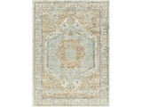 Vaeda Blue & Beige Thick Luxe Rug - Ornate Home