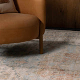 Vaeda Blue & Beige Thick Luxe Rug - Ornate Home