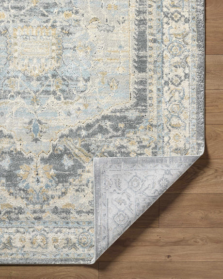 Vaeda Blue Thick Luxe Rug - Ornate Home