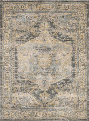Vaeda Blue Thick Luxe Rug - Ornate Home