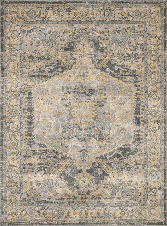 Vaeda Blue Thick Luxe Rug - Ornate Home