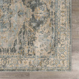 Vaeda Blue Thick Luxe Rug - Ornate Home