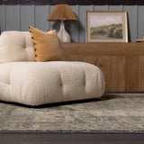 Vaeda Blue Thick Luxe Rug - Ornate Home