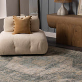 Vaeda Blue Thick Luxe Rug - Ornate Home