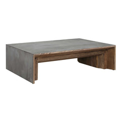 Vail Gray Elm Coffee Table - Ornate Home