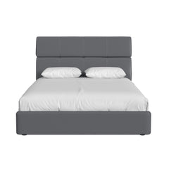 Valari Grey PU Full Bed