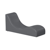 Valari Grey PU Lounge Chair - Ornate Home