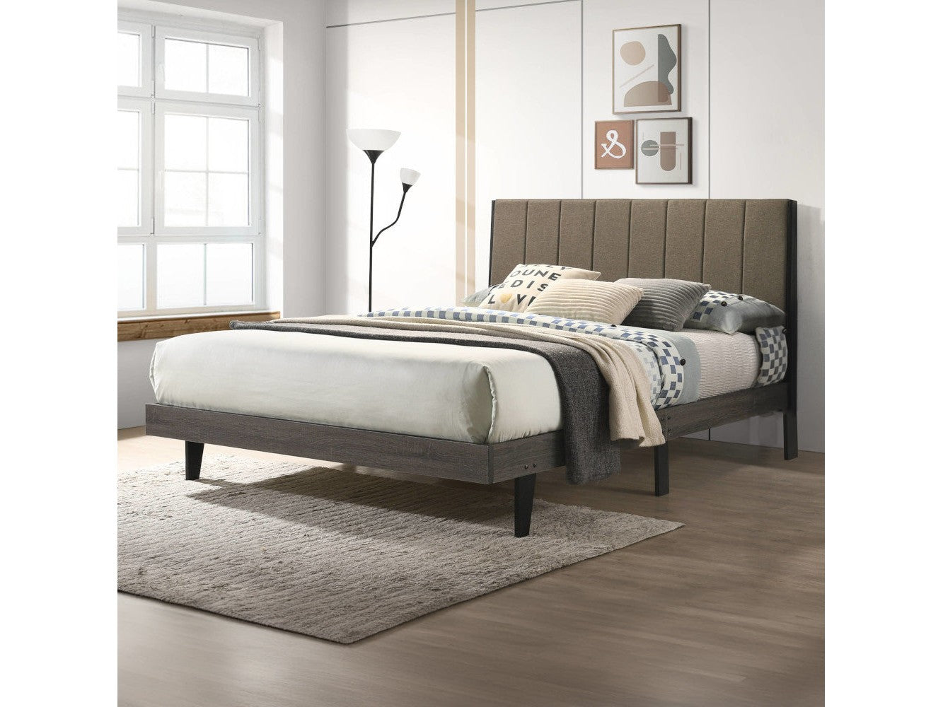 Valdemar Queen Bed - Ornate Home