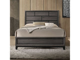 Valdemar Queen Panel Bed in Weathered Gray - Ornate Home
