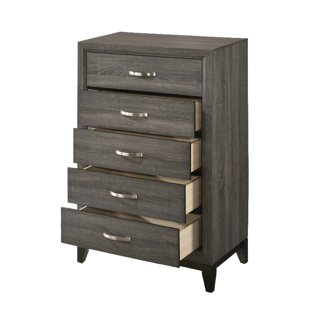 Valdemar Weathered Gray Chest - Ornate Home