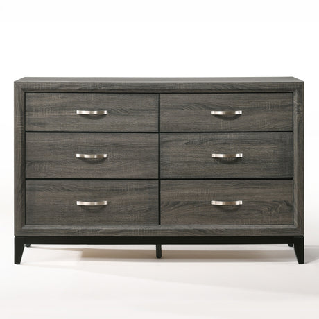 Valdemar Weathered Gray Dresser - Ornate Home