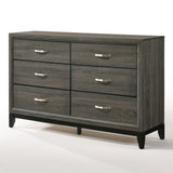 Valdemar Weathered Gray Dresser - Ornate Home