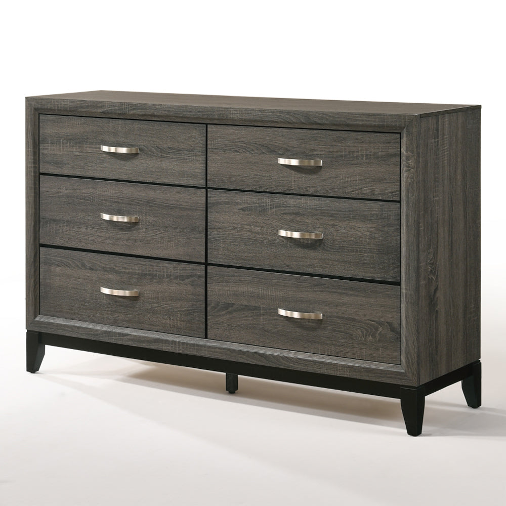 Valdemar Weathered Gray Dresser - Ornate Home
