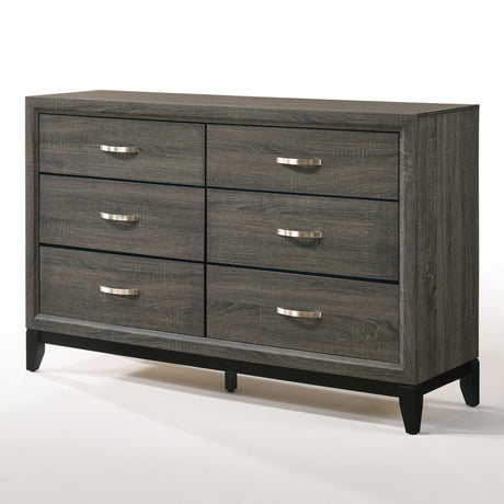 Valdemar Weathered Gray Dresser - Ornate Home