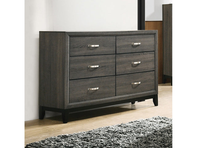 Valdemar Weathered Gray Dresser - Ornate Home