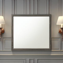 Valdemar Weathered Gray Mirror - Ornate Home