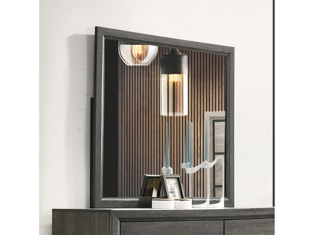 Valdemar Weathered Gray Mirror - Ornate Home