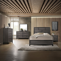 Valdemar Weathered Gray Nightstand - Ornate Home
