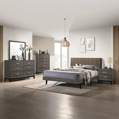Valdemar Weathered Gray Nightstand - Ornate Home