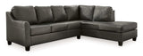 Valderno Fog 2pc Sectional Sofa w/ Chaise - Ornate Home