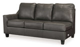 Valderno Fog 2pc Sectional Sofa w/ Chaise - Ornate Home