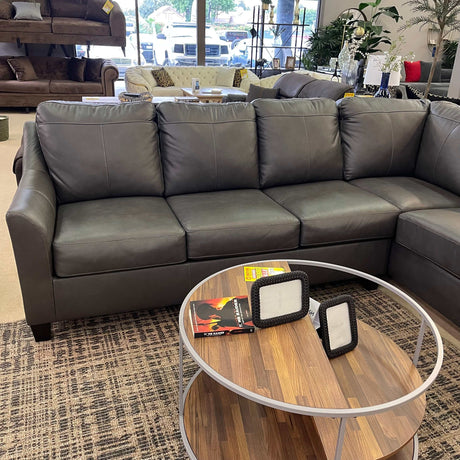 Valderno Fog 2pc Sectional Sofa w/ Chaise - Ornate Home