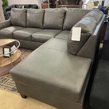 Valderno Fog 2pc Sectional Sofa w/ Chaise - Ornate Home
