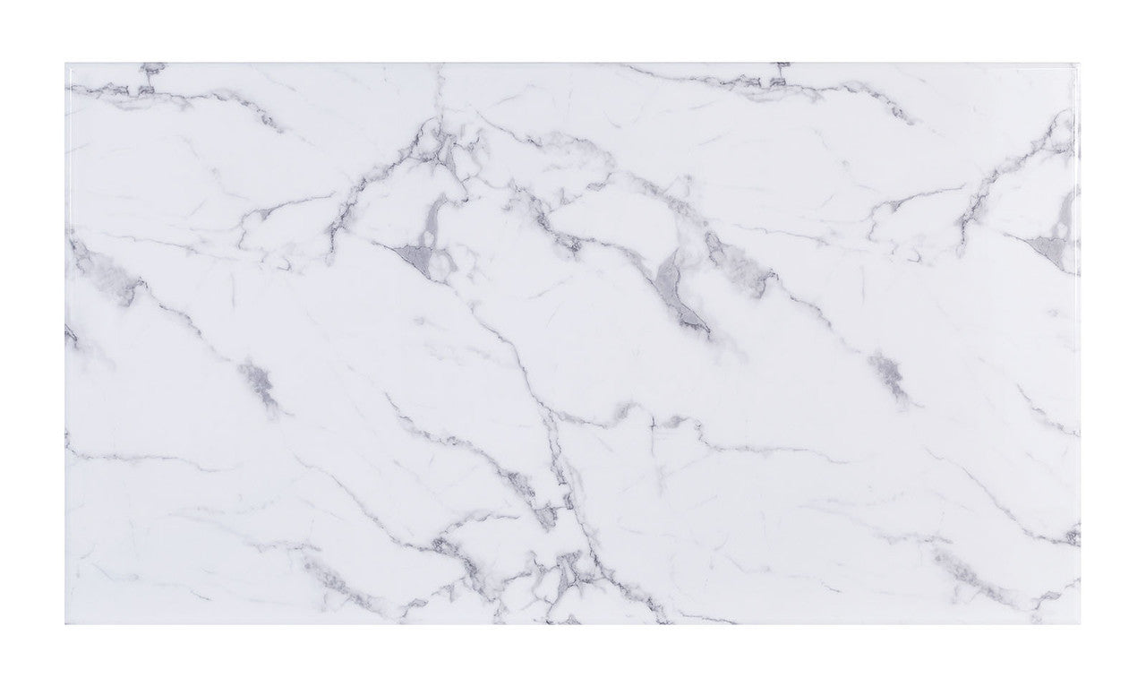 Valdevers Chrome Dining Table - Ornate Home