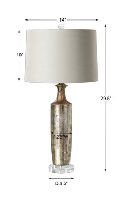 Valdieri Metallic Bronze Lamp - Ornate Home