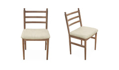 Vale Beige Dining Chair (Set of 2) - Ornate Home