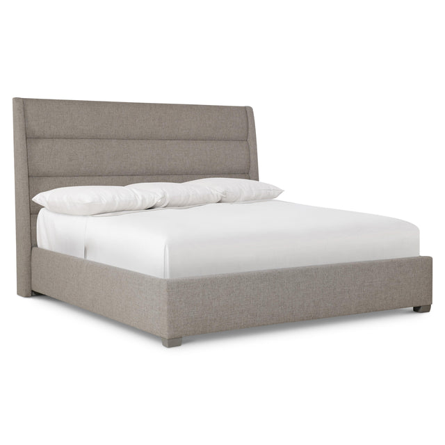 Vale Smoke King Panel Bed - Ornate Home