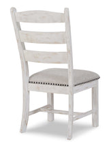 Valebeck Beige & White Dining Side Chair (Set of 2) - Ornate Home