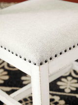 Valebeck Beige & White Dining Side Chair (Set of 2) - Ornate Home