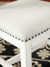 Valebeck Beige/White Dining Table and 6 Chairs (Online Special Price) - Ornate Home