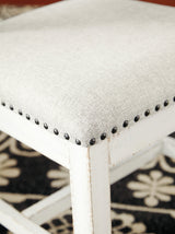 Valebeck Beige/White Dining Table and 8 Chairs (Online Special Price) - Ornate Home