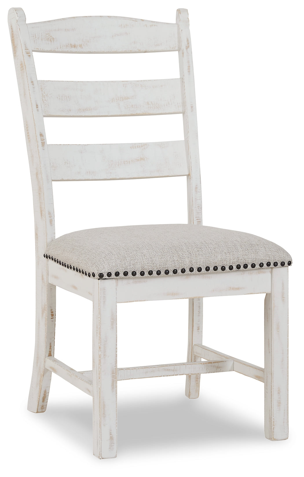 Valebeck Beige/White Dining Table and 8 Chairs with Server - Ornate Home