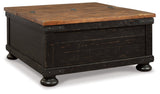 Valebeck Black/Brown Coffee Table and 2 End Tables (Online Special Price) - Ornate Home