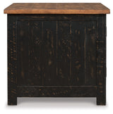 Valebeck Black/Brown Coffee Table and End Table (Online Special Price) - Ornate Home