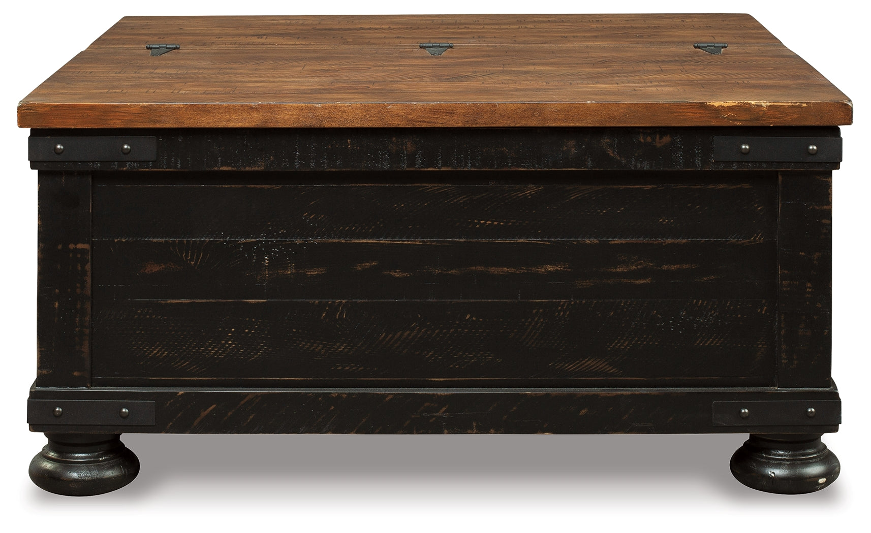 Valebeck Black/Brown Coffee Table and End Table - Ornate Home