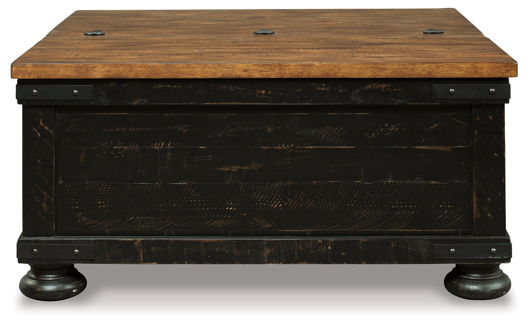 Valebeck Black/Brown Coffee Table and End Table - Ornate Home