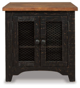 Valebeck Black/Brown Coffee Table and End Table - Ornate Home