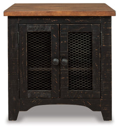 Valebeck Black/Brown Coffee Table and End Table - Ornate Home