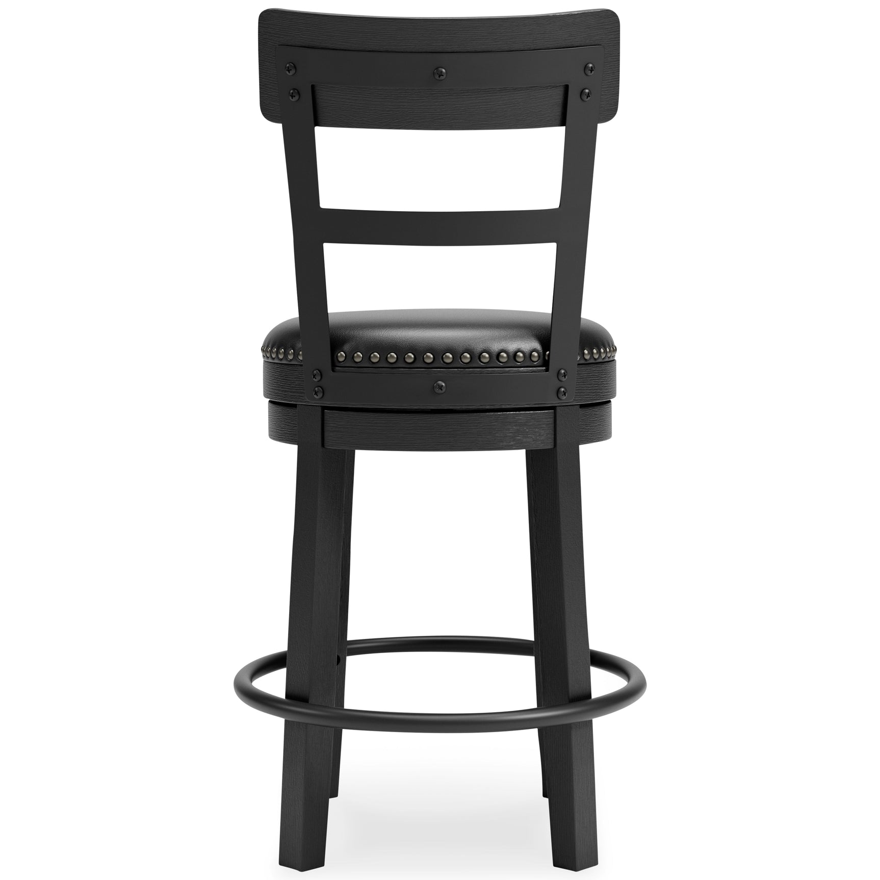 Valebeck Black Counter Height Bar Chair (Online Special Price) - Ornate Home