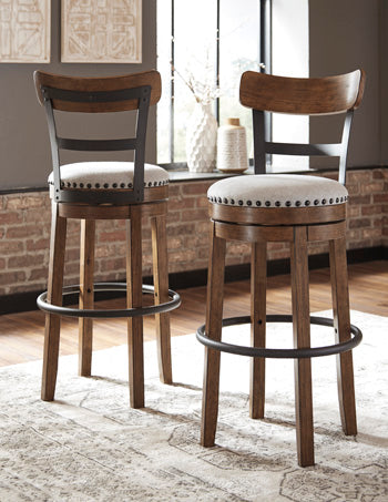 Valebeck Brown Bar Height Bar Chair (Online Special Price) - Ornate Home