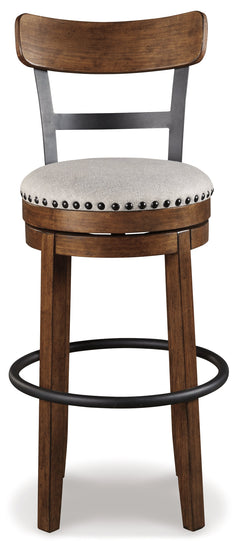 Valebeck Brown Bar Height Bar Chair - Ornate Home