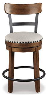Valebeck Brown Counter Height Bar Chair (Online Special Price) - Ornate Home