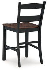 Valebeck Multi Counter Height Barstool (Set of 2) (Online Special Price) - Ornate Home
